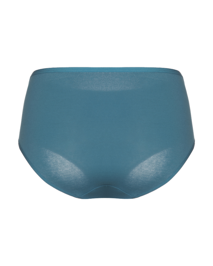 Gemsli Teal Cotton Hipsters 3 Pk.