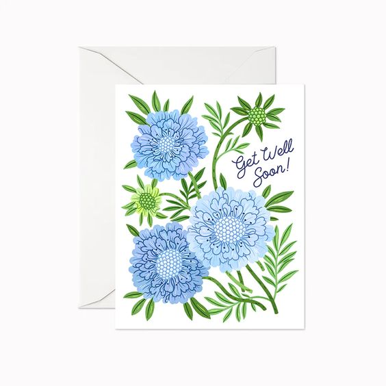 Get Well Soon Greeting Card