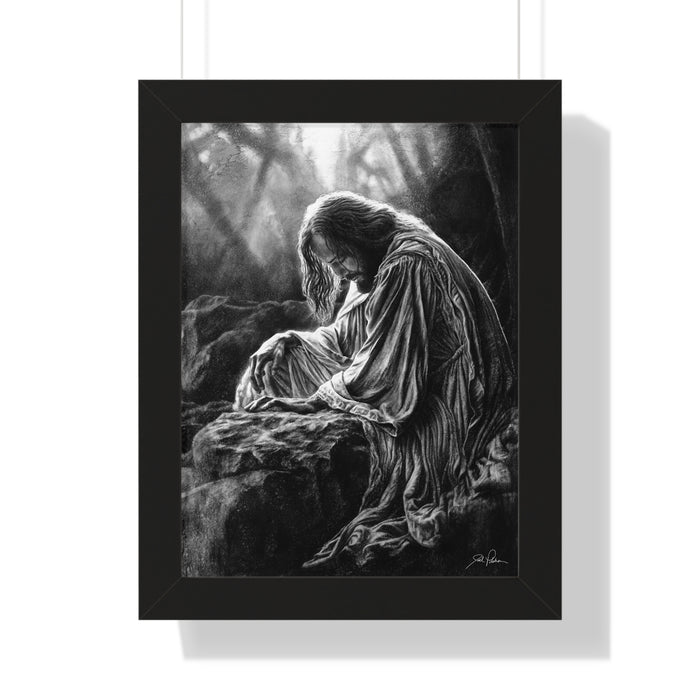 "Gethsemane" Framed Paper Print.