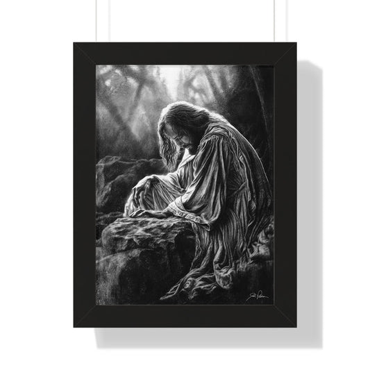 "Gethsemane" Framed Paper Print.