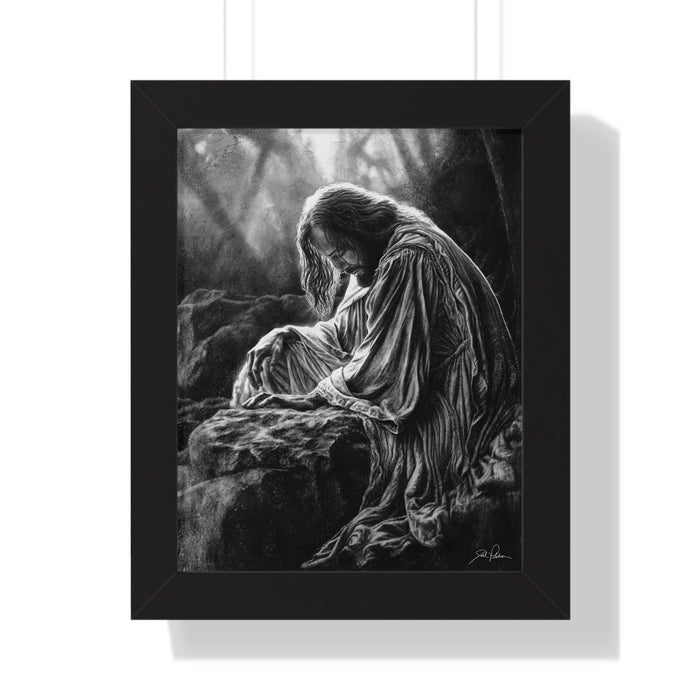 "Gethsemane" Framed Paper Print.