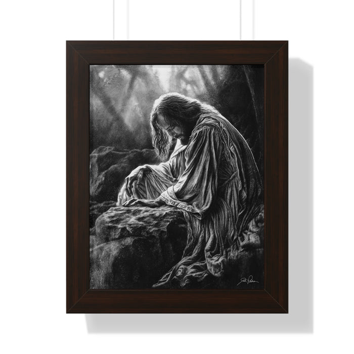 "Gethsemane" Framed Paper Print.