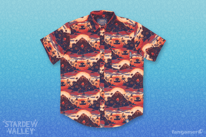 Ginger Island Resort Button Up Shirt