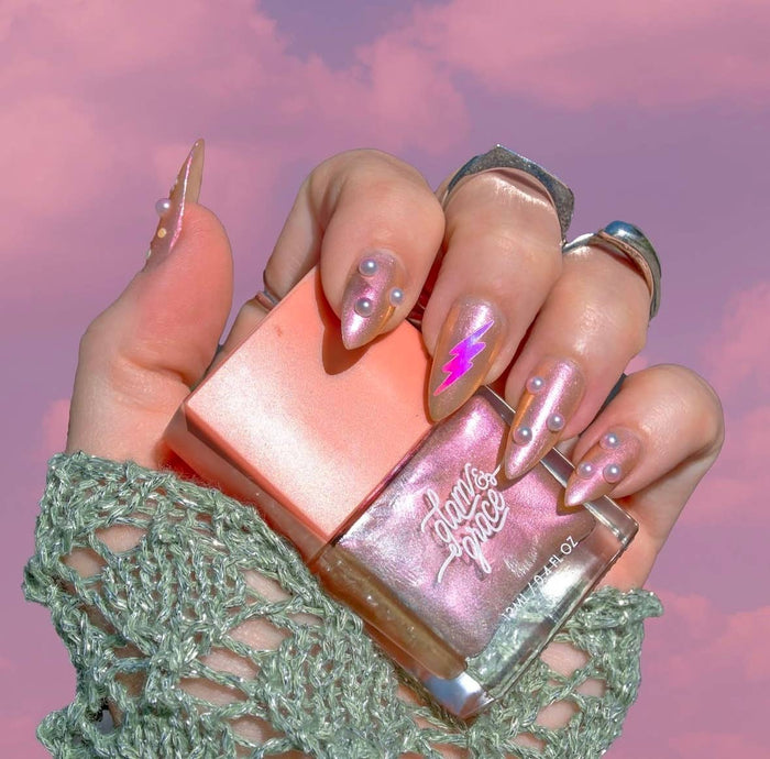 Glam & Grace - Non-Toxic Nail Polish - Pink Skies