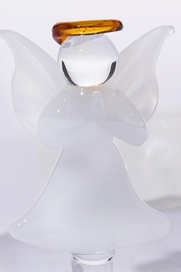 Glass Angel Ornament