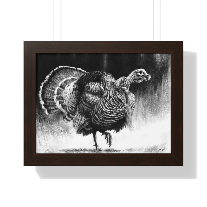 "Gobbler" Framed Paper Print