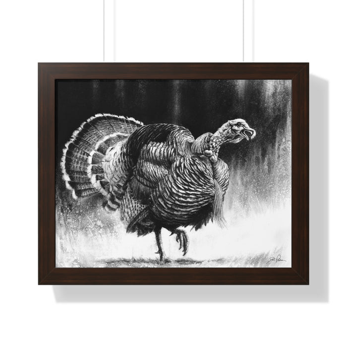 "Gobbler" Framed Paper Print