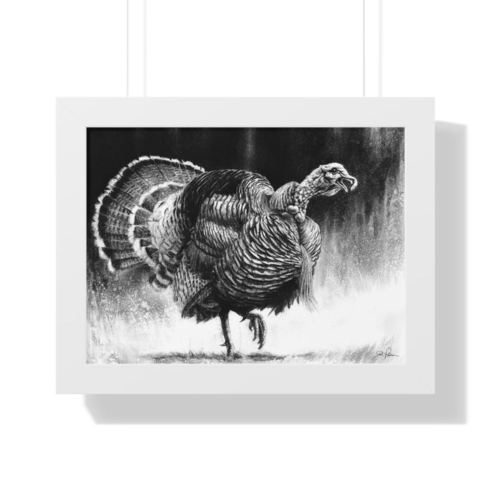 "Gobbler" Framed Paper Print