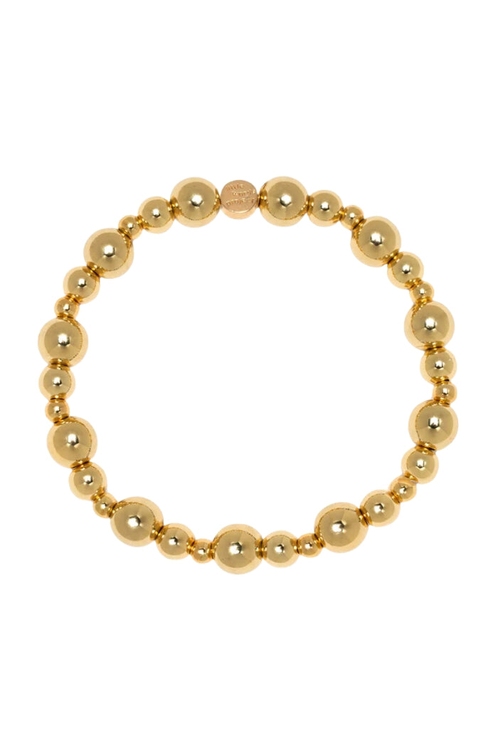 Gold Bubbles Base Bracelet  - FINAL SALE