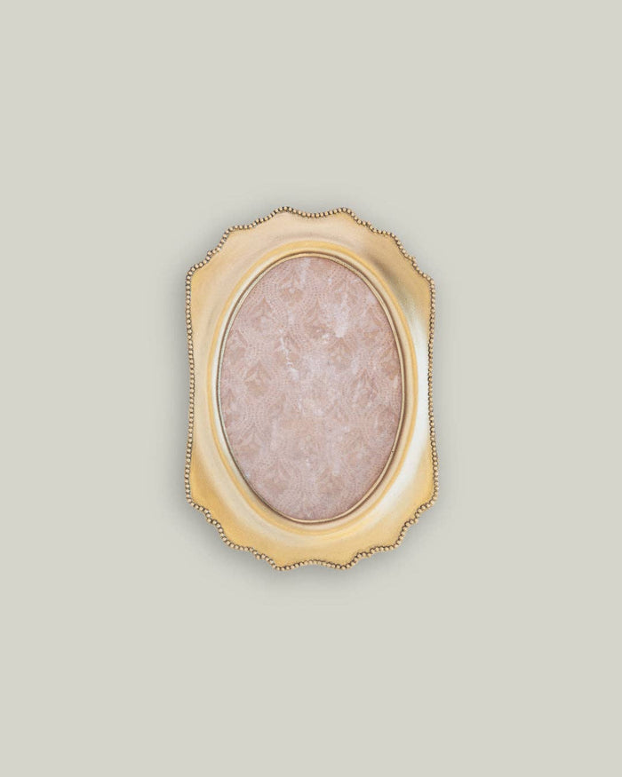 Gold Dots On Edge Photo Frame