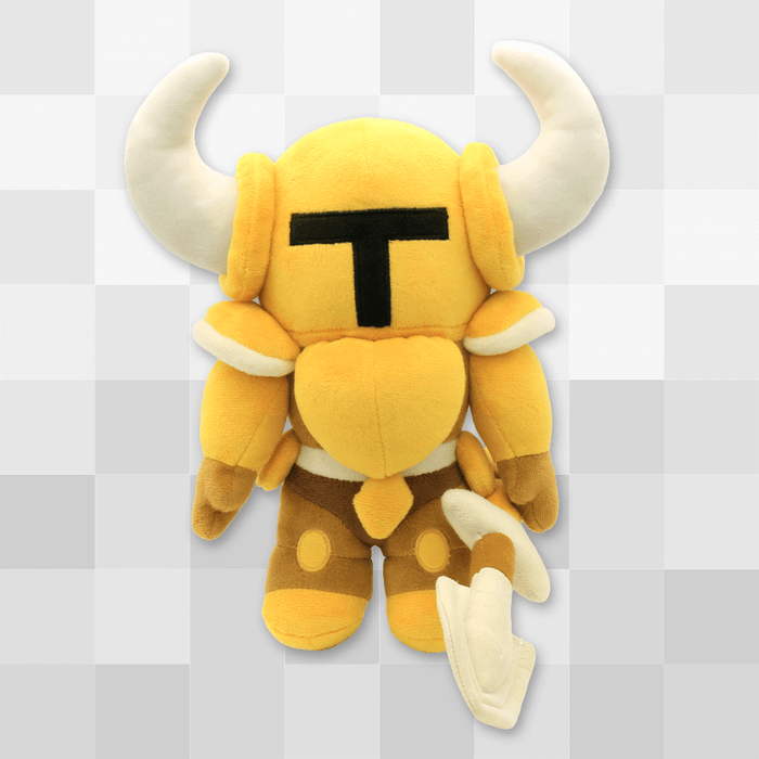 Gold Shovel Knight Plush