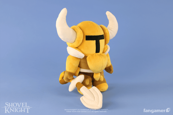 Gold Shovel Knight Plush