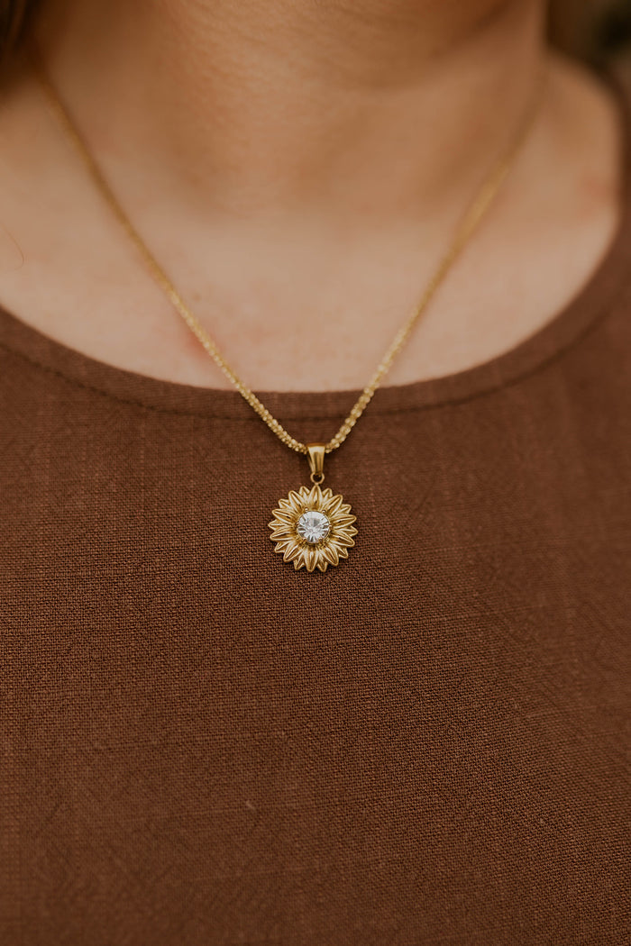 Golden Bloom Necklace