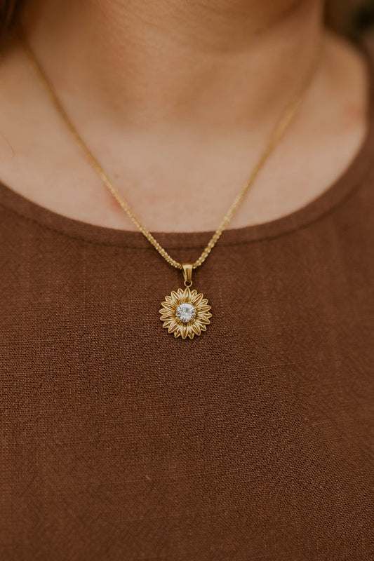Golden Bloom Necklace