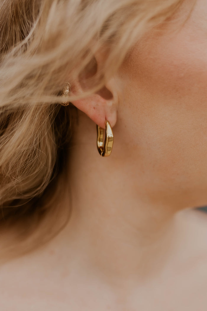 Golden Hour Huggie Earrings