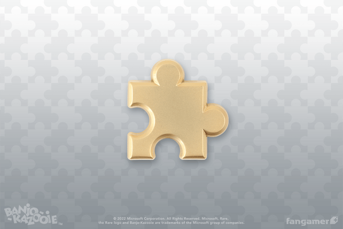 Golden Jiggy Pin