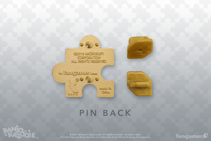Golden Jiggy Pin
