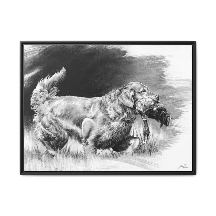 40" x 30" (Horizontal) / Black / 1.25"