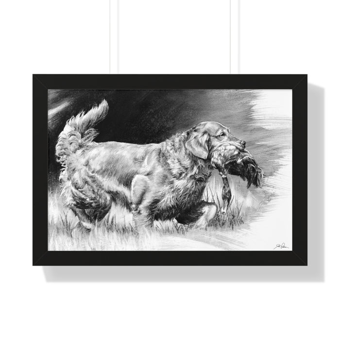 "Good Dog" Framed Paper Print