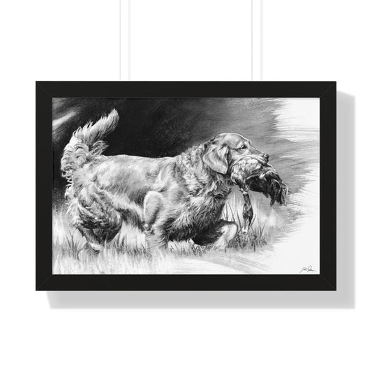 "Good Dog" Framed Paper Print