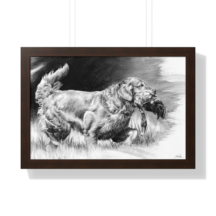 "Good Dog" Framed Paper Print