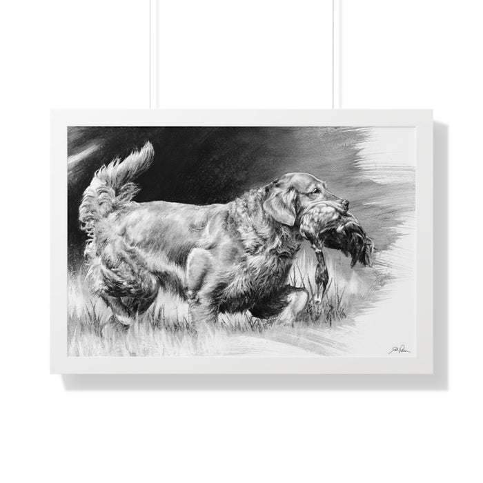 "Good Dog" Framed Paper Print
