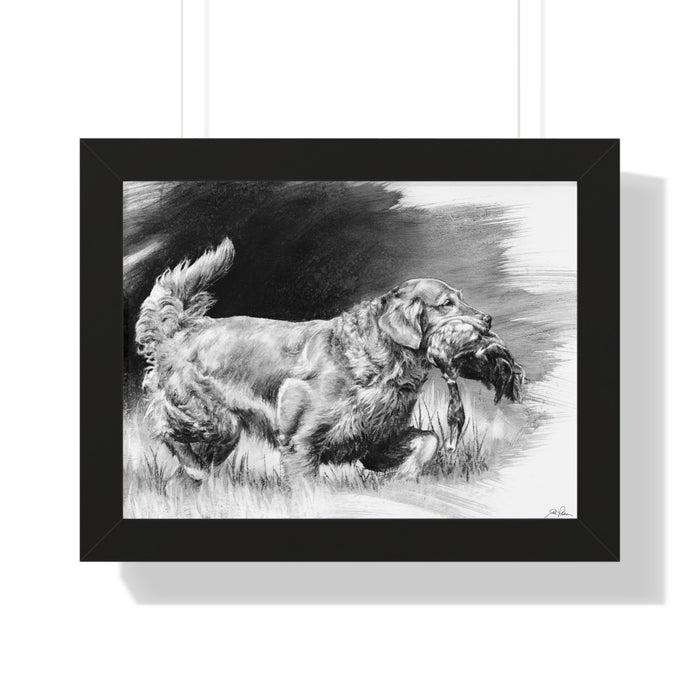 "Good Dog" Framed Paper Print