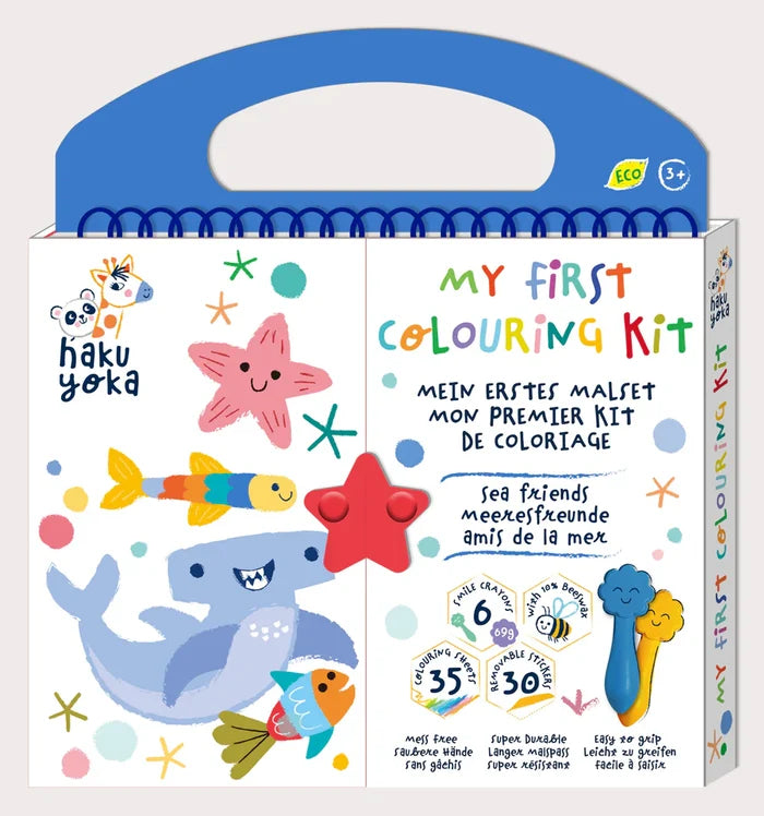 Haku Yoka My First Colouring Kit Sea