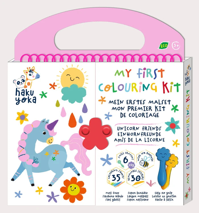 Haku Yoka My First Colouring Kit Unicorn
