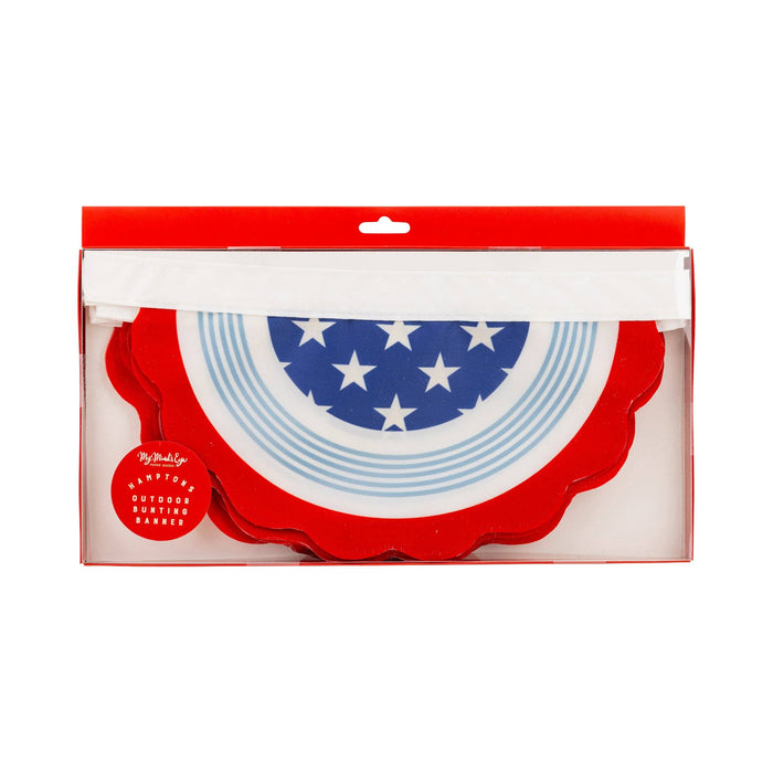 Hamptons Bunting Outdoor Banner