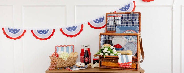 Hamptons Bunting Outdoor Banner