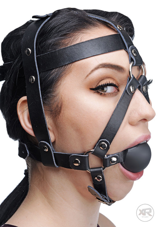 Head Harness with Ball Gag