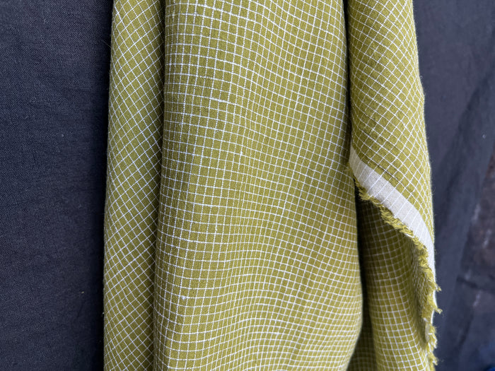 Hedeby Viking Age Windowpane 100% Linen Fabric – Modern Light Weight Version 8280 8281