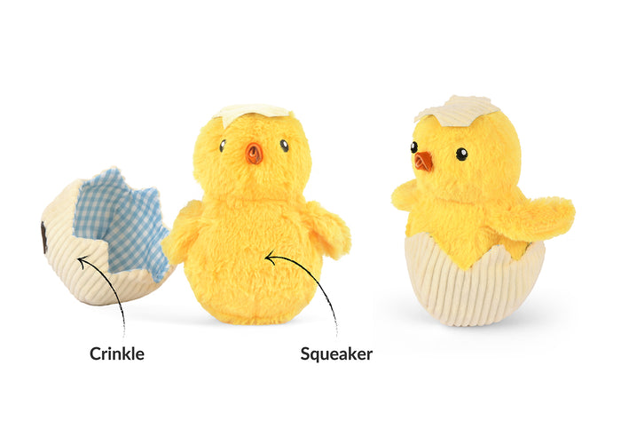Hippity Hoppity Collection by P.L.A.Y. - Chick Me Out Toy Feature image