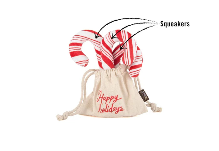 Holiday Classic Collection by P.L.A.Y. - Cheerful Candy Canes Toy feature image