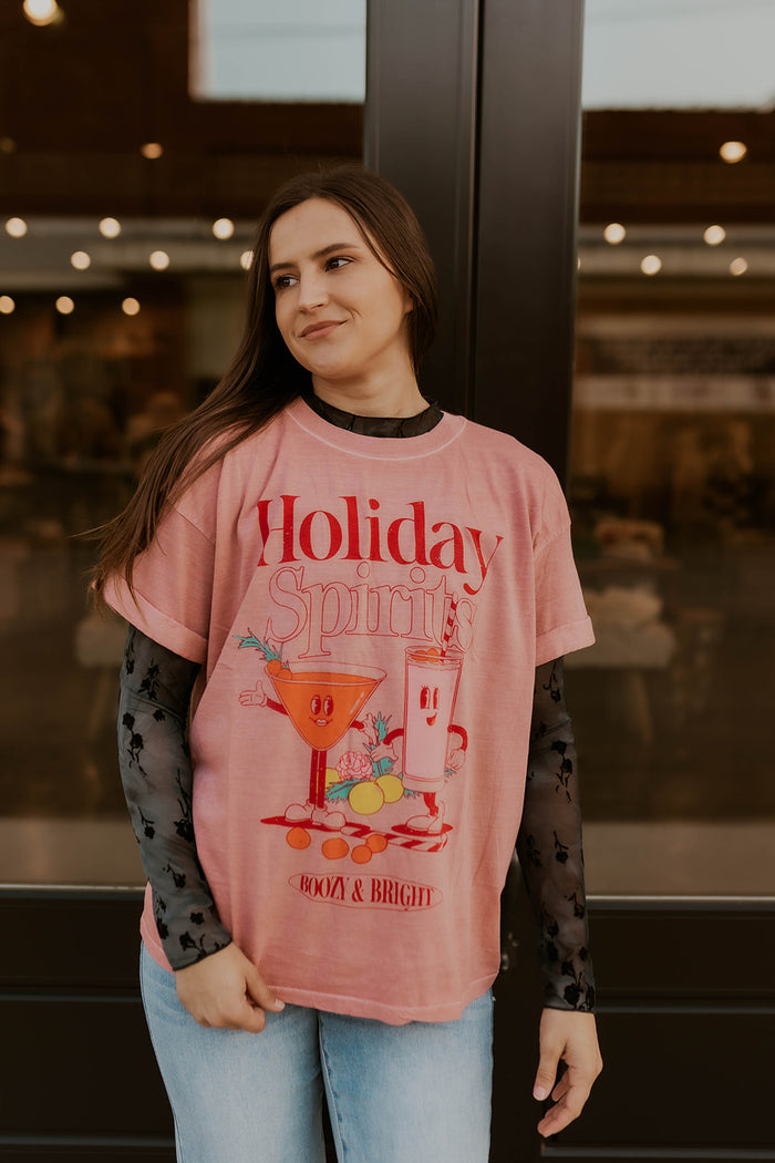 Holiday Spirits Graphic Tee