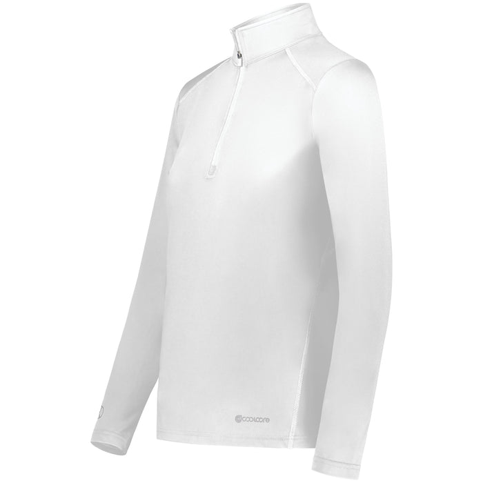 no-logo Holloway Ladies Coolcore 1/4 Zip Pullover-Holloway-Thread Logic