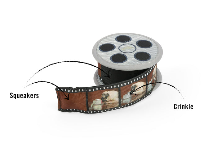 P.L.A.Y. Hollywoof Cinema Momo's Movie Reel Toy - features shown