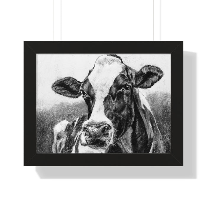 "Holstein" Framed Paper Print