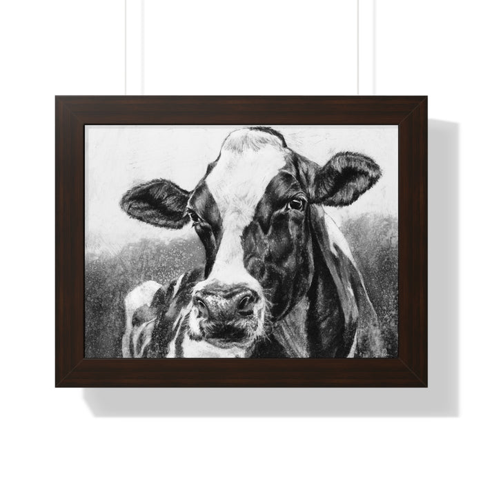 "Holstein" Framed Paper Print
