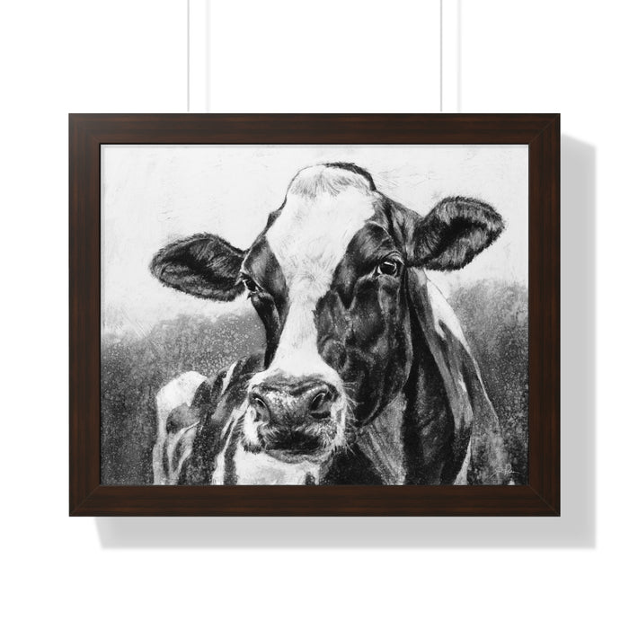 "Holstein" Framed Paper Print