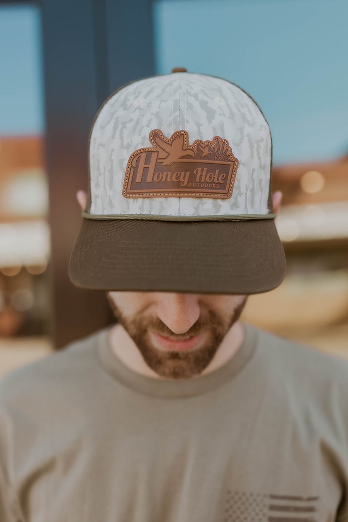 Honey Hole Rope Trucker Snapback - Duck Hole - DBC Lite
