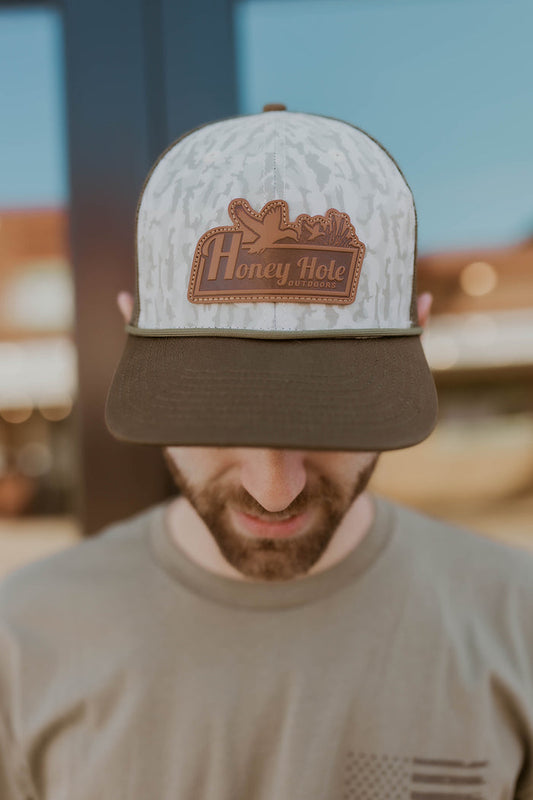 Honey Hole Rope Trucker Snapback - Duck Hole - DBC Lite