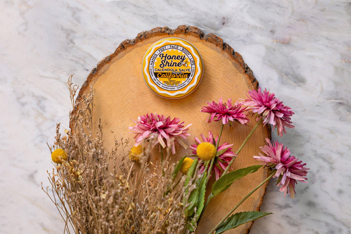 Honey Shine Calendula Salve