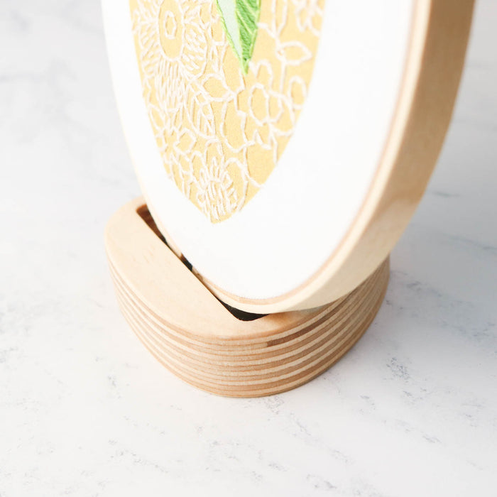 Hoop Prop Embroidery Hoop Stand-Stitched Modern
