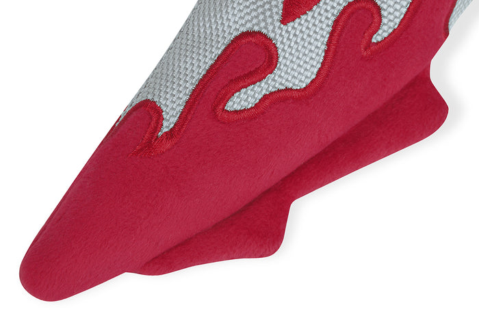 P.L.A.Y. Howling Haunts Collection - Doggy Dagger Toy close up of blood detail on the tip of the knife