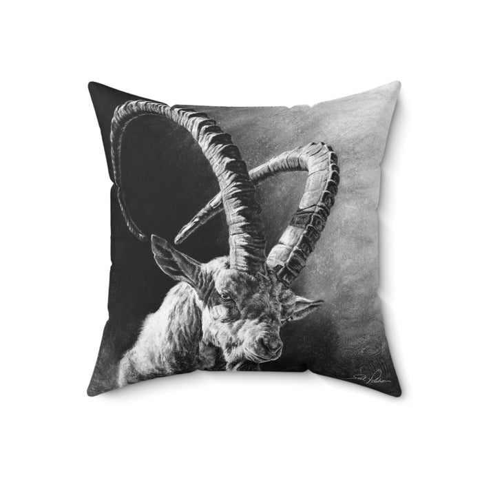 "Ibex" Square Pillow.