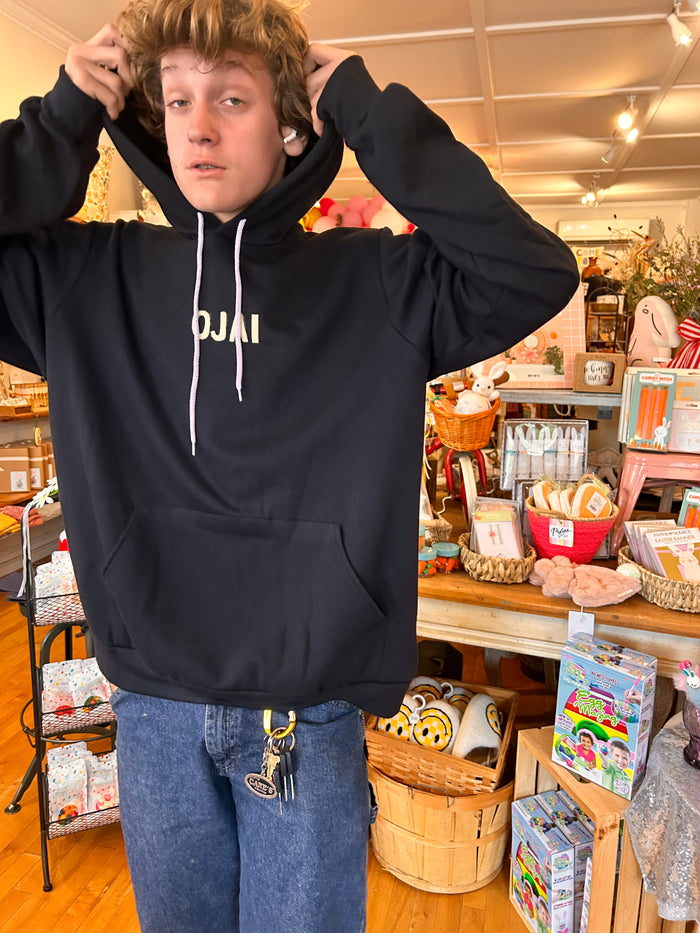 Black Ojai Hoodie
