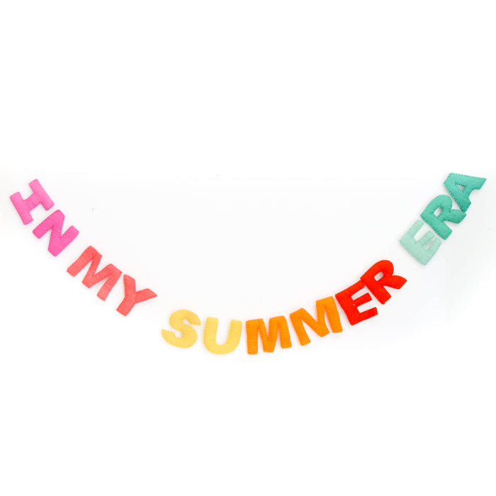 In My summer era Felt Garland