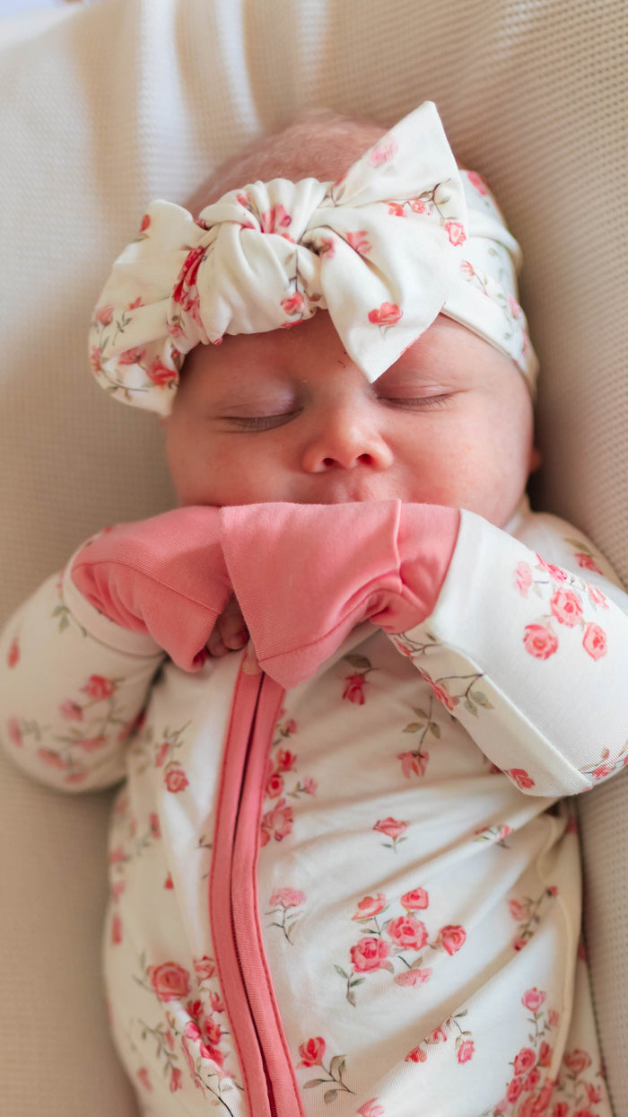 Infant Knot Head Bow in Quinn